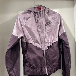 Nike purple windbreaker